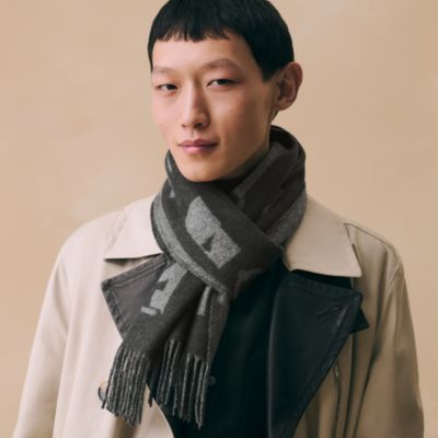 グレー - レディス, スカーフ、ショール＆マフラー, カシミアストール